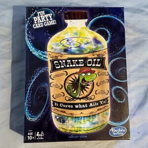 Snake Oil Party Card Game Sealed Fun Party Game Ages 10+ 3–10 Players NEW